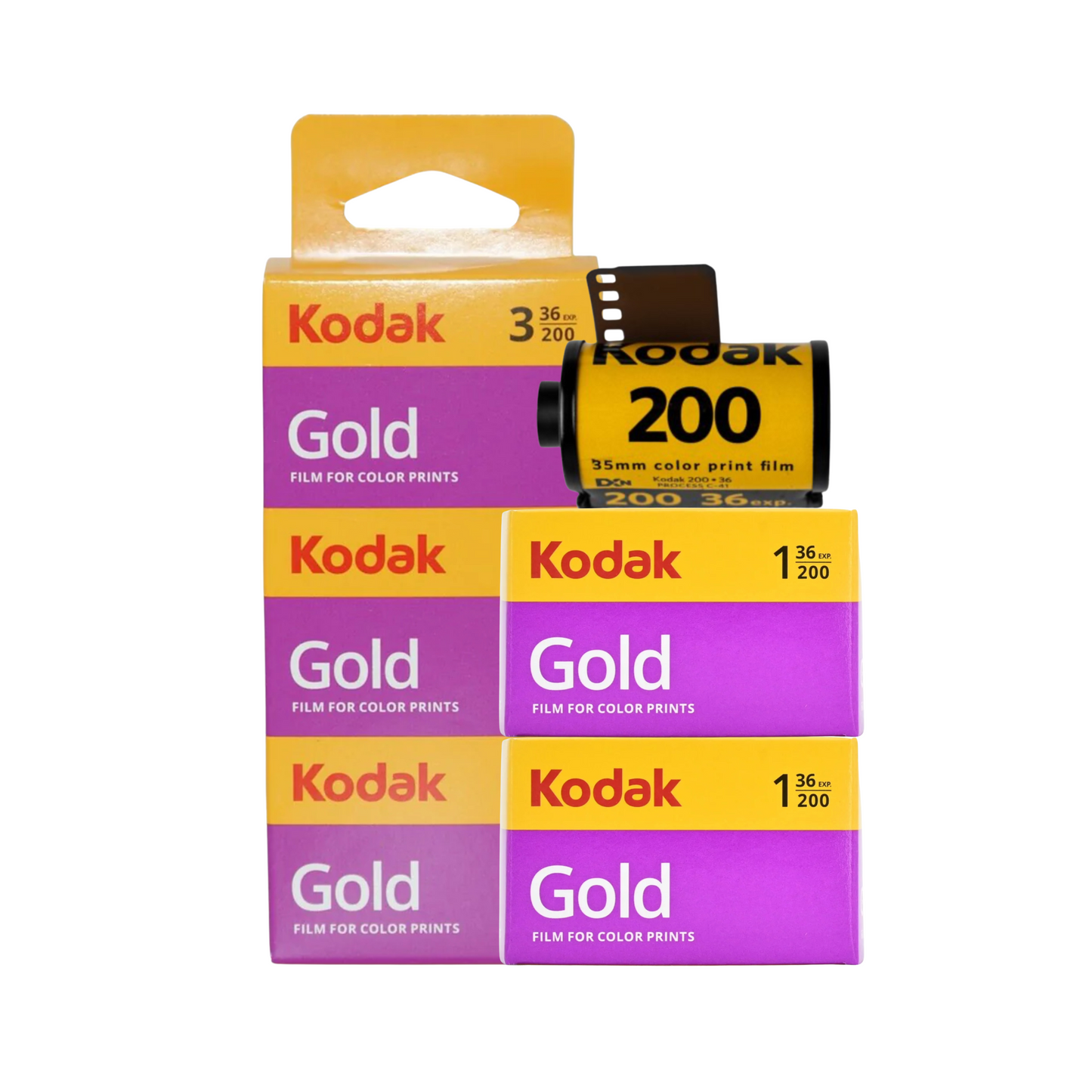 35mm Kodak Film - 5 Rolls